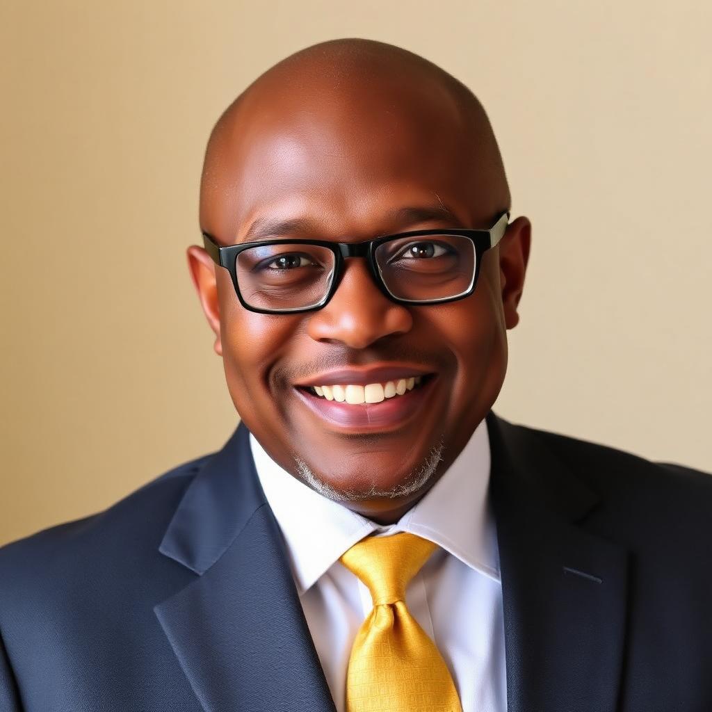 Portrait of Mr. Emeka Nwosu, Deputy Head